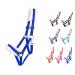 Netproshop Solid Horse Halver Padded and adjustable size.Mini Shetty to Full U Cold Blood Groesse: Shetty Color: cobalt blue cobalt blue Shetty
