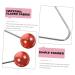 1 Pair Dimple Trainer - Face Dimples Exerciser & Maker - Cheek Shaper Clip - Red - Buy Online on GoSupps.com