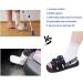 DEEYOTA Post Op Shoe for Broken Foot | Adjustable Medical Walking Boots for Foot Injuries & Fractures | Orthopedic Rehabilitation Cast Shoes - Left or Right Black M - Buy Online on GoSupps.com