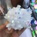 Natural White Crystal Cluster Electroplated Quartz Crystal Suitable for Home Raw Stones and Minerals Home Goods 350-400g - Buy Online on GoSupps.com