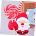  jojofuny jojofuny 50 x Christmas Lollipop Paper Card Christmas Decor Lollipop Candy Lollipop Christmas Decorations Candy Decorations Card Paper Lollipop Decor Candy Lollipop - Buy Online on GoSupps.com