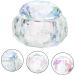 Healeved 1pc Nail Art Crystal Cup Glass Crystal Cup Nail Art Dish Crystal Nail Acrylic Nail Brush Liquid Dappen Dishes for Acrylic Nail Art Tools Delicate Pen Washing Cup Crystal Glass 6x6cm Assorted Color - Buy Online on GoSupps.com
