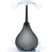 Enema for intestinal cleansing 224ML butt shower irrigator intestinal irrigation Intimate shower for anal shower and vaginal shower for men and women black