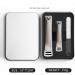Grendly Professional Nail Clippers Stainless Steel Cutter Finger Nail Cutter Pedicure and Nail Care Tools B. Nickel Gold - Buy Online on GoSupps.com