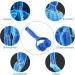 Simmpu Massage Roller with 2 Massage Balls - Relieve Muscle Pain in Legs Back Arms & Shoulders | International Shipping Available - Buy Online on GoSupps.com