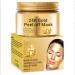 24K Gold Peel Off Face Mask Peel-Off Facial Mask Anti Aging Lifting Moisturizing & Revitalizing Anti Wrinkle- Removes Blackheads Face Skin Repair Vitamin B5 120g/4fl.oz