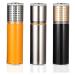 Cigar Box Stainless Steel Cigar Tube Portable Cigar Case Sealing Metal Cigar Storage Box with Hygrometer and Humidifier Waterproof Dustproof and Shockproof Great Gift Kit - Buy Online on GoSupps.com