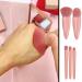Buy 5-Piece Portable Boxed Makeup Brush Set | Multi-functional Mini Kabuki Brushes with Mirror | International Shipping Available - Buy Online on GoSupps.com