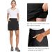 BALEAF Women's UPF 50 Outdoor Skort with Zip Pockets - Black, Large - Buy Online on GoSupps.com