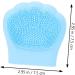 minkissy 12 Pcs Rabbit Ears Facial Brush Manual Face Cleansing Brush Exfoliator Brush Facial Cleansing Tool Face Wash Face for Women Face Pore Brush Pore Brush Silica Gel Portable Miss Light Bluex3pcs 7.5x7.5cmx3pcs - Buy Online on GoSupps.com