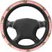 Yyhhaofa Neoprene Steering Wheel Cover - Durable Slip Resistant Easy to Install - Fits Most Cars Suvs Sunflower Seeds and Strawberries Printing - Buy Online on GoSupps.com
