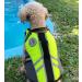 Vivaglory Dog Life Jacket - Adjustable & Durable Buoyancy Vest for Small Dogs | Neon Yellow | 48-58 cm Chest - Buy Online on GoSupps.com