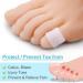 Silicone Toe Sleeve - Pain Relief Protector for Corn Blisters & Hammer Toe | Comfortable Foot Care for Men & Women - Buy Online on GoSupps.com