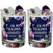 2024 New My Trauma Candle Fun Office Candle Gift Stress Relieving Candle for Friends Fun Relaxation Gift for Women and Men Mental Health Gift (B)