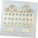 TOVINANNA 1pc Christmas DIY Advent Christmas for Kids Xmas Chocolate Rack Calendar Pull The Cart Wooden As Shown 40X13X30CM - Buy Online on GoSupps.com