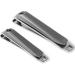 H&S Stainless Steel Nail Clipper Set - Large & Small Fingernail & Toenail Clippers with Case for Easy Storage - Classic Nail Scissors & Snap Tool - Buy Online on GoSupps.com