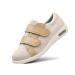 ZGDG Women Diabetic Shoes Wide Width Edema Comfy Shoes with Adjustable Strap Lightweight Non-Slip Orthopedic Walking Shoes for Elderly Hammertoe Arthritis Bunions Swollen Feet 8 Wide Beige