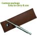 Stainless Steel Acupressure Pen for Trigger Point Massage - Reflexology Pressure Point Massager for Deep Tissue Relaxation (Small) - Buy Online on GoSupps.com