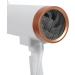 Hair Dryer Adjustable Stand Up Hair Dryer Negative Ions Frizz Control White Gold US Plug 110 240V - Buy Online on GoSupps.com