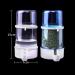 2 Pack Automatic Bird Feeder Bird Water Bottle Drinker Clear Food Seed Dispenser Container Set Hanging in Cage No-Mess for Parrots Budgie Cockatiel Lovebirds Finch Canary Hamster 415ml White - Buy Online on GoSupps.com