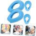 MAGICLULU 2 Pairs Ear Covers for Showering Shower Ear Cap Ear Covers for Hair Dryer Silicone Hair Dye Hair Coloring Ear Cover Ear Protectors Water Plaster Make up Men and Women 7.5x5cm Blue - Buy Online on GoSupps.com