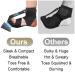 Plantar Fasciitis Night Splint Sock - Upgraded Open-Toe Brace | Customizable Foot Support for Heel Pain Relief | Orthotic Stretcher for Men & Women - Buy Online on GoSupps.com
