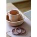 ohlivia Janne Teething Ring Set of 3 - Dusty Ros Mystic Lilac & Cosmic Latte | Safe Stylish Teething Solution for Girls - International Shipping Available - Buy Online on GoSupps.com