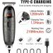 Professional Hair Trimmer for Men | Cordless T-Blade Edgers & Grooming Kit | Gifts for Men - Gray - Buy Online on GoSupps.com