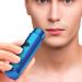 Buy Mini Electric Shaver for Men - Portable USB Rechargeable Wet & Dry Rotary Shaver for Travel | Blue Color - Buy Online on GoSupps.com