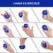 Letreen 3 Set Stress Balls for Adults - Gel Anti-Stress Balls in Various Strengths & Sizes | Perfect for Concentration & Relaxation - Black Sapphire Blue Gray - Buy Online on GoSupps.com