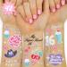 xo  Fetti Sweet 16 Birthday Temporary Tattoos - 42 Metallic Styles | Sixteen Birthday Party Decorations  16th Bday  Bday Girl Gift  Birthday Goodie Bag Favor