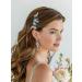 IYOU Crystal Wedding Hair Comb for Women Green Rhinestone Bridal Hair Accessories Flower Headpiece Prom Guest Hair Piece for Brides and Bridesmaids - Buy Online on GoSupps.com
