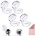4 pieces stove switch protection child protection cover stove button child locking kitchen gas stove knob covers stove knobf cover herd gas stoves in the kitchen