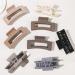 Matte Hair Claw Clips for Women - Strong Hold Medium Rectangle Claw Clip Set for Thick and Thin Hair - Non-slip Styling Accessories - 8 Count - Buy Online on GoSupps.com