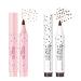 Sumeitang 2 Colors Liquid Freckle Pen  Natural Lifelike Face Fake Freckle Makeup Pen Magic Freckle Color  Waterproof Long Lasting Quick Dry Faux Freckles Pen Soft Dot Sopt Pen -Light Brown&Dark Brown Light Brown + Dark B...