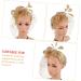 TOVINANNA 1pc Mesh Head Flower Woman Headwear Feather Hair Band Hair Supply Wedding Headwear Feather Hairpin Hair Accessory Women Headdress Female Party Headdress Bridal Headdress One Size Golden - Buy Online on GoSupps.com