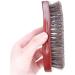 Shoe Brush Natural Wood Bristle Horse Hair Shoe Boot Brush Polish Brush Leather Boots Cleaner Care Brush(17x2cm) - Buy Online on GoSupps.com