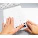 XL Cold Seal Monthly Medication Blister Pack Cards - 31 Day Supply (6 Pack) | Easy Fill & Seal Tri-Fold Booklet | No Equipment Needed - Buy Online on GoSupps.com