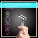 BAILI Butterfly Open TTO Double Edge Metal Safety Razor Kit with Platinum Blade - Silver - Buy Online on GoSupps.com