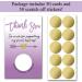 Haizct 50 Pack Purple Thank You Blank Gift Certificate Scratch Off Cards - Ideal for Small Businesses, Spa, Beauty, Makeup, Hair Salon, Bridal Shower, Baby Shower, Country Wedding - Gold-GK090 - Buy Online on GoSupps.com