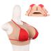 ZWSMS Silicone False Breast Breast Plate BE Cup Realistic False Boobs for Cosplay Drag Queen Transgender Color 2 D Cup