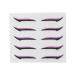 Stickers Colorful Reusable Waterproof Self Adhesive Stickers for Weddings Dance Parties