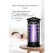 Bug Zapper led Electric Shock Mosquito Lights Household photocatalyst Mosquito Killer Insect lamp Bedroom Electronic Mosquito Repellent Light Mosquito Repellent Indoor Bug Zapper - Buy Online on GoSupps.com