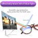 Vecien Reading Glasses - 3-Piece Set Spring-Hinge Design Ultra-Clear Crystal Lens Blue Light Filter (1.75 Diopters) for Men & Women - Buy Online on GoSupps.com