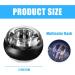 Gyroscopic Hand Trainer - Autostart Gyroball with LED Light | Grip Power & Forearm Workout Tool - Buy Online on GoSupps.com