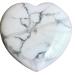 Steinfixx - Large gem Heart I Heilstein I Gl cksstein I Chakra -Stein I Taschenstein |Massage stone |Gift for loved ones (magnesite)
