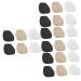 FRCOLOR 24 Pairs High Heels Forefoot Pad Metatarsal Forefoot Pads Metatarsal Pads Metatarsal Foot Cushions Girl Shoe Insole Pad Adhesive Forefoot Pads Foot Protection Insoles Non-Skid Pads
