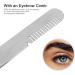 Durable Makeup Tweezers Stainless Steel Safe Moderate Elasticity Eyebrow Makeup Tweezers Ergonomics Design for Makeup Eyebrows - Buy Online on GoSupps.com