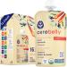Cerebelly Organic Carrot Rosemary & Beef Bone Broth Puree | 6+ Months Stage 1 2 Baby Food Pouches | Protein Healthy Fats 16 Nutrients | 4 Oz Pouch (12 Pack)