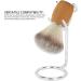 Dekaim Stainless Steel Safety Brush Holder | Modern Rustproof Display Stand | Stylish Silver Organizer for Home & Salon - Buy Online on GoSupps.com